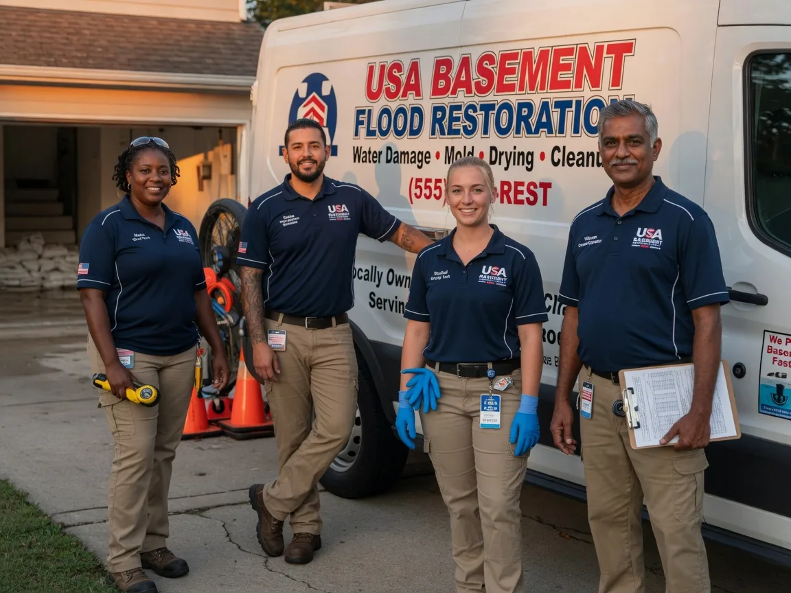 Basement Flood Cleanup company in New Franken, WI
